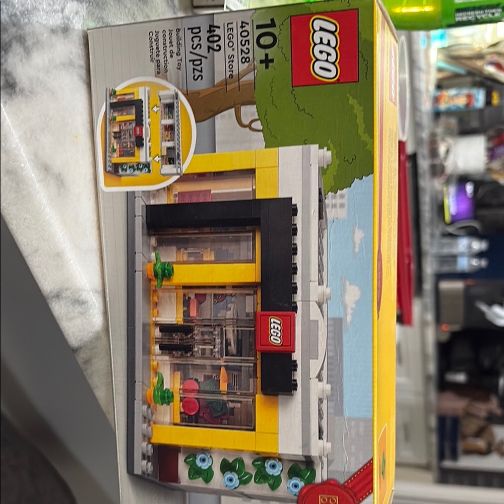 LEGO Yellow and Black Toy Building Set
